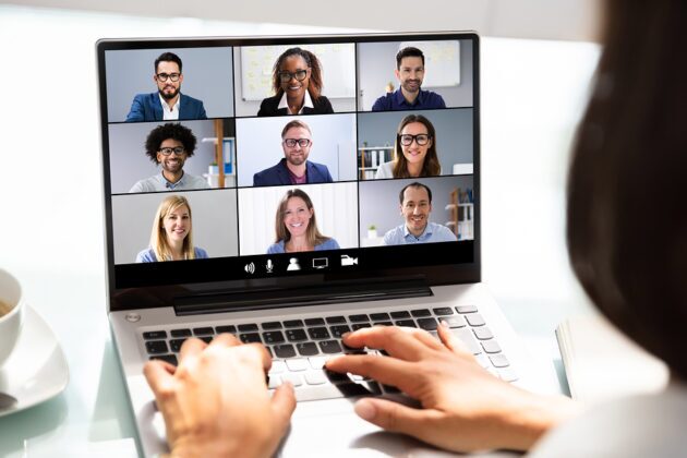 Woman Working From Home Having Group Videoconference On Laptop Youngsoft's clients