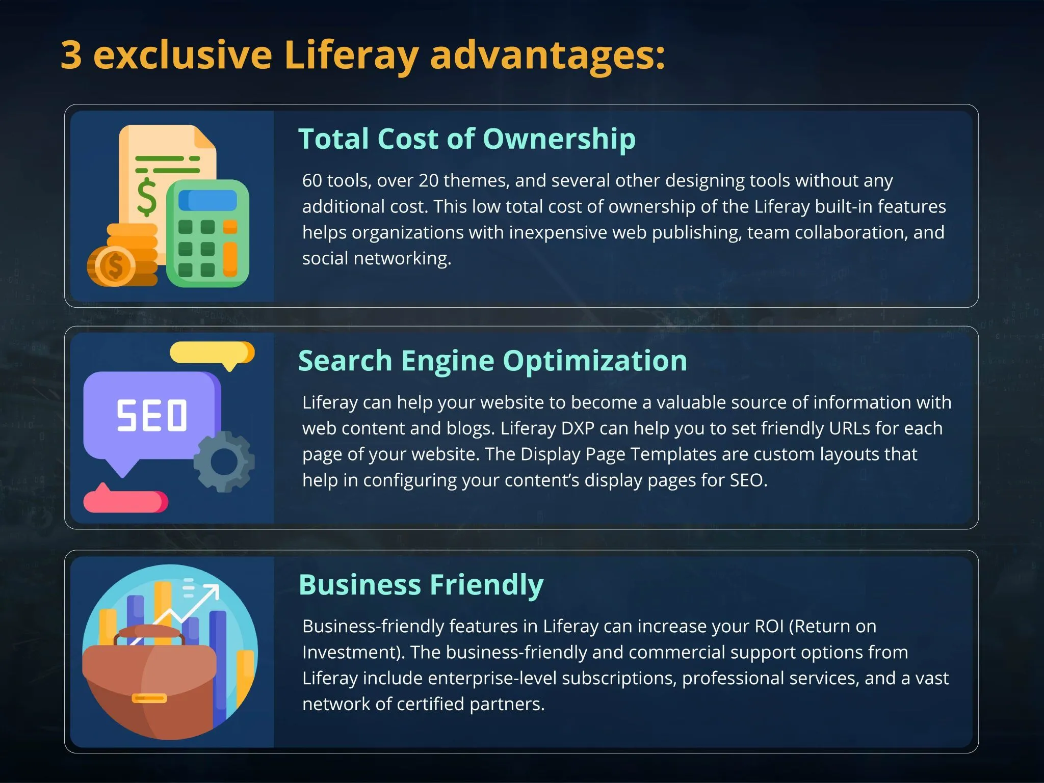 Advantages of Liferay